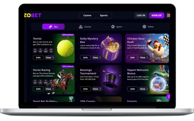 Zizobet Casino official